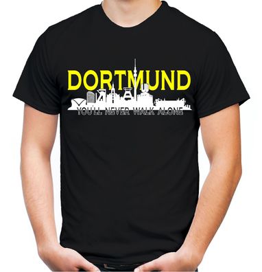 Dortmund Skyline Männer T-Shirt | Fussball Ultras Ruhrpott Geschenk Herren