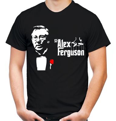 Sir Alex Godfather Männer T-Shirt | Fussball United Ultras England Manchester