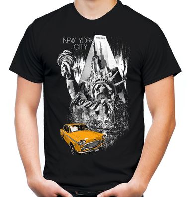 In the City New York T-Shirt | Freiheitsstatue Taxi Times Square Manhatten