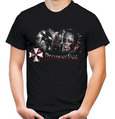 Resident Evil Männer T-Shirt | Gamer Umbrella Corporation Silent Hill Zombie |M3
