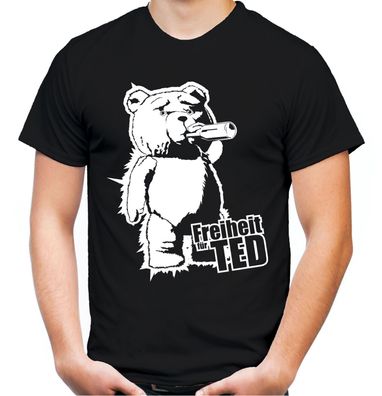 Freiheit für Ted T-Shirt | Fuck you Thunder Teddy Fick dich Donner Fun