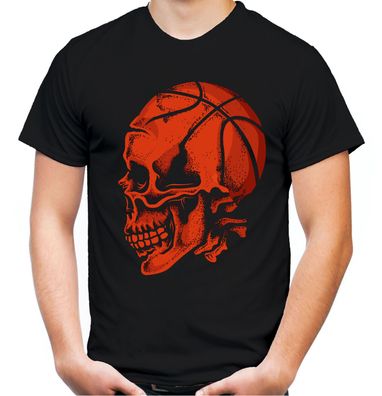 Sport Skull Basketball T-Shirt | Sport Ball Fun Totenkopf Spiel