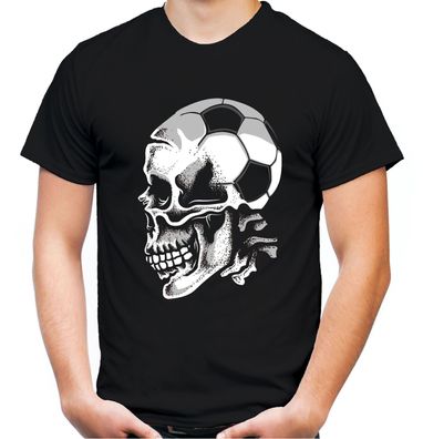 Sport Skull Fussball T-Shirt | Sport Ball Fun Totenkopf Spiel Football Ultras