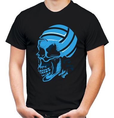 Sport Skull Volleyball T-Shirt | Sport Ball Fun Totenkopf Spiel