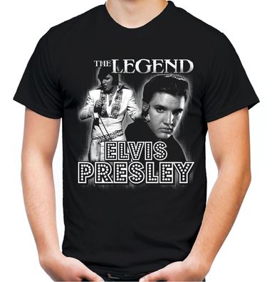 Elvis Presley T-Shirt | Musiker Sänger Pop Musik Music King of Rock n Roll | M2