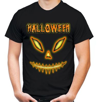 Halloween T-Shirt | Kürbis Gesicht Kopf Pumpkin gruseliges Shirt Monster Fun |M1