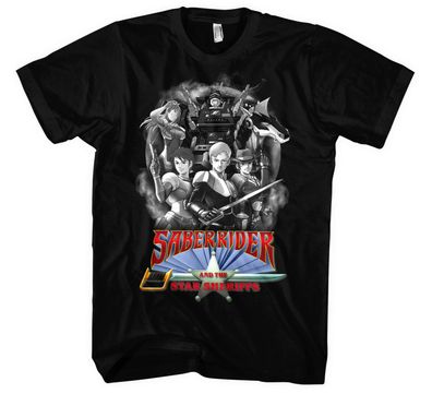 Saber Rider and the Star Sheriffs T-Shirt | Kult He-Man Action Fun | M2