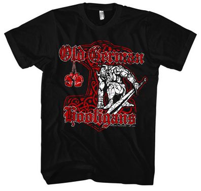 Old German Hooligan Männer Herren T-Shirt | Odin MMA Wikinger Ultras Hardcore
