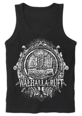 Walhalla ruft Herren Tank Top | Odin Wikinger Walhalla Thor T-Shirt Germanen