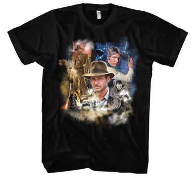 Harrison Ford Männer Herren T-Shirt | Indianer Jones Star Han Solo Kult Wars