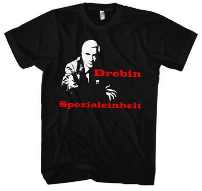 Drebin Spezialeinheit Männer Herren T-Shirt | Die nackte Kanone Komödie Fun Kult