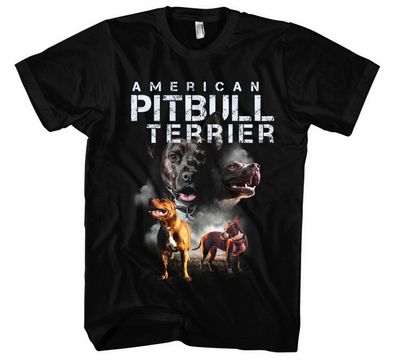 American Pitbull Männer T-Shirt | Hund Dog Schäferhund Haustier Geschenk | M5