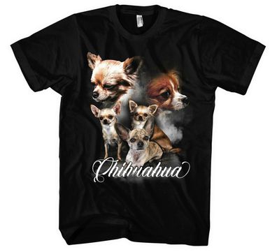 Chihuahua Männer T-Shirt | Hund Dog Schäferhund Haustier Geschenk | M5
