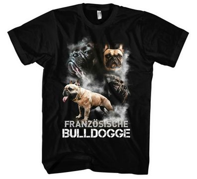Französische Bulldogge Männer T-Shirt | Hund Dog Haustier Geschenk | M5