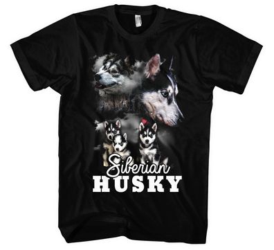 Siberian Husky Männer T-Shirt | Hund Dog Haustier Geschenk | M5