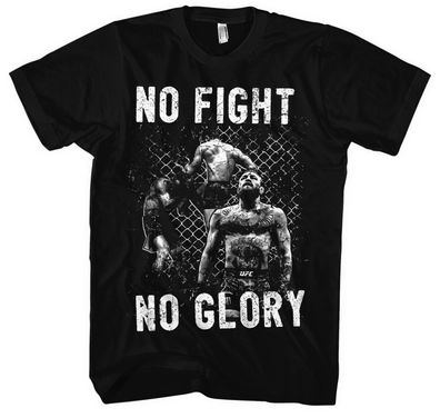 No Fight No Glory Männer Herren T-Shirt | MMA Kampf Fight Kampfsport Gym Boxen
