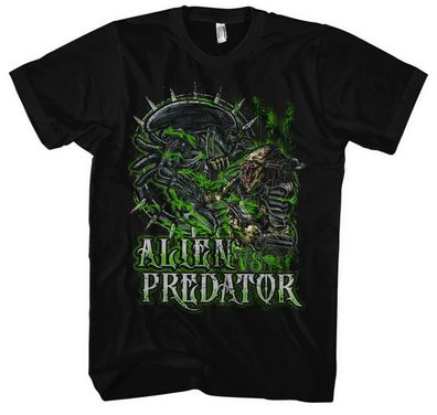 Alien vs Predator Männer Herren T-Shirt | Science Fiction Horror Film Fun