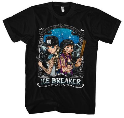 Ice Breaker Männer Herren T-Shirt | Anna Pin Up Girl Rockabilly Elsa Königin
