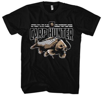 Carp Hunter Männer Herren T-Shirt | Angeln Fishing Angler Karpfen Fischen | M1