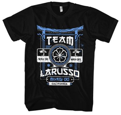 Team Larusso Männer Herren T-Shirt | Cobra Kai MMA Karate Miyagi Boxen Kung Fu
