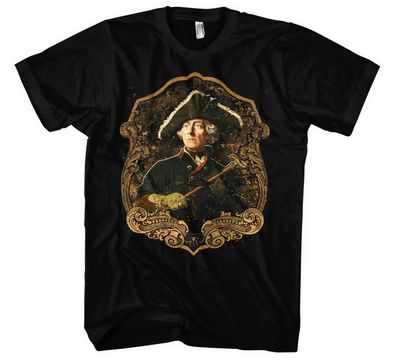 Friedrich der Große Männer Herren T-Shirt | Preußen Kaiser König Feldherr | M4