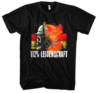 Feuerwehr Herren T-Shirt | Hero FFW Firefighter Freiwillige Held Geschenk | M11