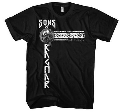 Sons of Ragnar Midgard T-Shirt | Walhalla Wikinger Odin Vikings Thorshammer Thor