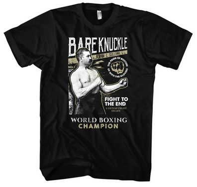 Bare-Knuckle Herren T-Shirt | Boxen MMA Kampfsport Irish Boxing Tyson Shirt | M1