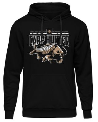 Carp Hunter Herren Kapuzenpullover | Angeln Fishing Angler Karpfen Fischen | M1