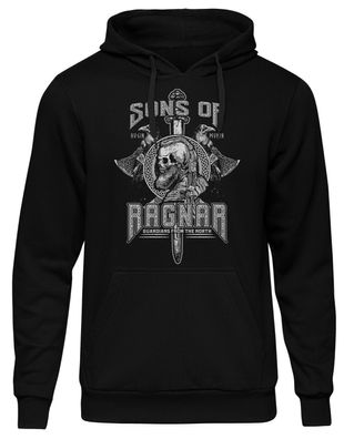 Sons of Ragnar Guardians Kapuzenpullover | Wikinger Odin Thor Walhalla Hoodie M1