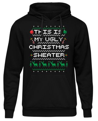 My Ugly Christmas Sweater Kapuzenpullover | Weihnachten Xmas Christmas Hoodie