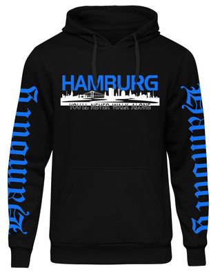Hamburg über alles Kapuzenpullover | Hansestadt Fußball Hamburg Pullover Hoodie