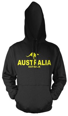 Australia Länder Kapuzenpullover | Outback Australien Känguru Down Under | M1