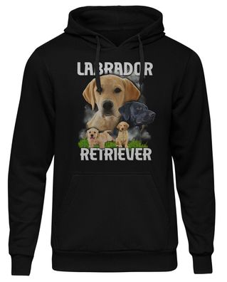 Labrador Retriever Männer Kapuzenpullover | Hund Haustier Dog Geschenk | M5
