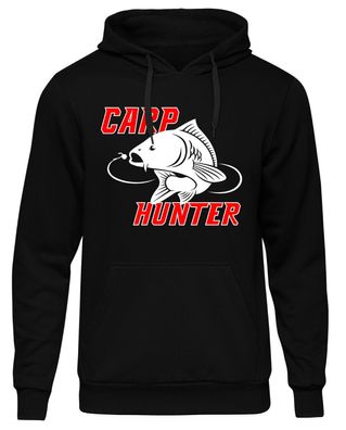 Carp Hunter Herren Kapuzenpullover | Angeln Fishing Angler Karpfen Fischen | M2