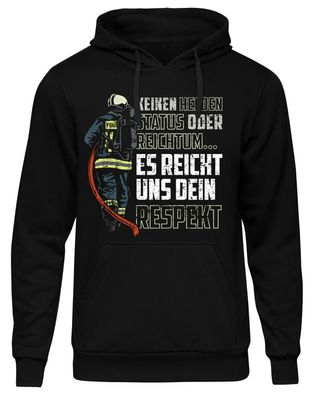 Feuerwehr Kapuzenpullover | FFW Freiwillige Pullover Geschenke Firefighter | M17