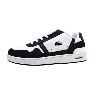 Lacoste T-Clip Logo Sneaker 47SMA0073 Weiß 147- White/ Black