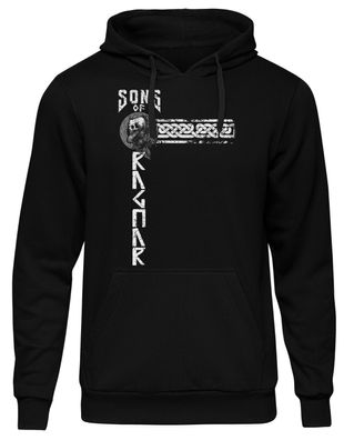 Sons of Ragnar Midgard Kapuzenpullover | Wikinger Odin Thor Walhalla Hoodie M1