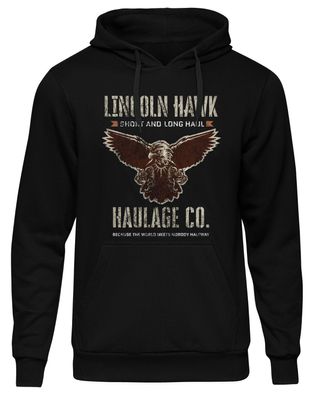 Lincoln Hawk Kapuzenpullover | Over the Top Hoodie Stallone - Sly - 80s Pullover