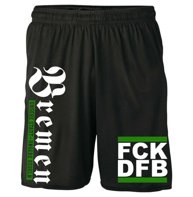 Unsere Stadt Bremen Hose Short kurz | Fussball Ultras FCK DFB | M2