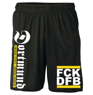 Unsere Stadt Dortmund Hose Short kurz | Fussball Ultras FCK DFB | M2