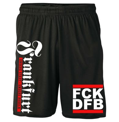 Unsere Stadt Frankfurt Hose Short kurz | Fussball Ultras FCK DFB | M2
