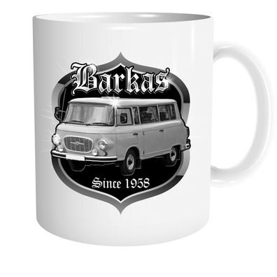 Barkas Tasse | Kaffeetasse Teetasse Geschenk DDR Trabant IFA Osten Kult