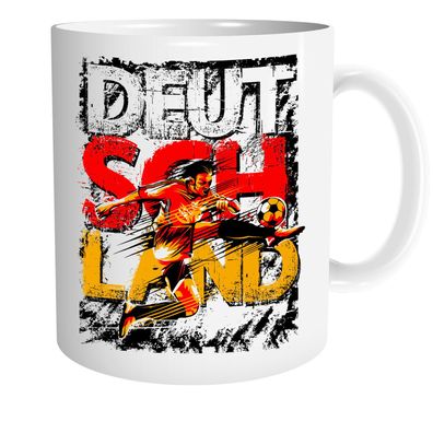 Deutschland Tasse | Kaffeetasse Teetasse Geschenk Germany Fussball Ultras | M1