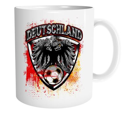 Deutschland Tasse | Kaffeetasse Teetasse Geschenk Germany Fussball Ultras | M2