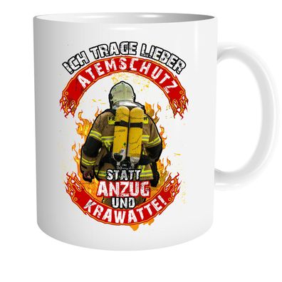 Feuerwehr Tasse | Kaffeetasse Teetasse Geschenk Freiwillige Papa Held FFW M4