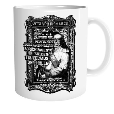 Otto von Bismarck Tasse | Kaffeetasse Teetasse Geschenk Deutschland Kaiserreich
