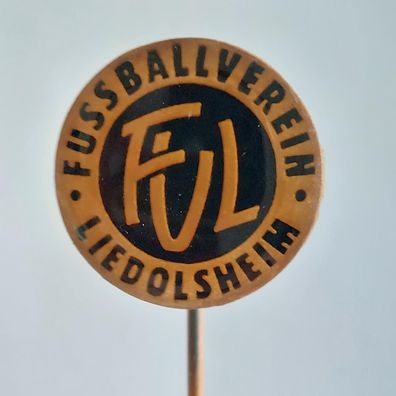 Fussball Anstecknadel FV Liedolsheim 1912 FV Baden Kreis Karlsruhe
