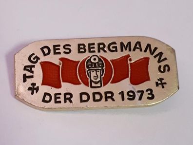 DDR Abzeichen Tag des Bergmanns der DDR 1973