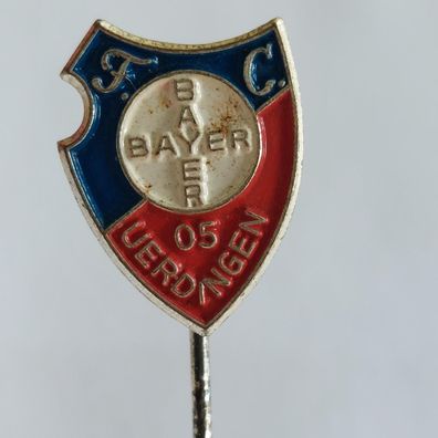 Fussball Anstecknadel FC Bayer 05 Uerdingen FV Niederrhein Kreis Krefeld KFC